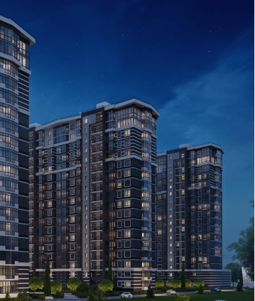 Будинки різної висоти